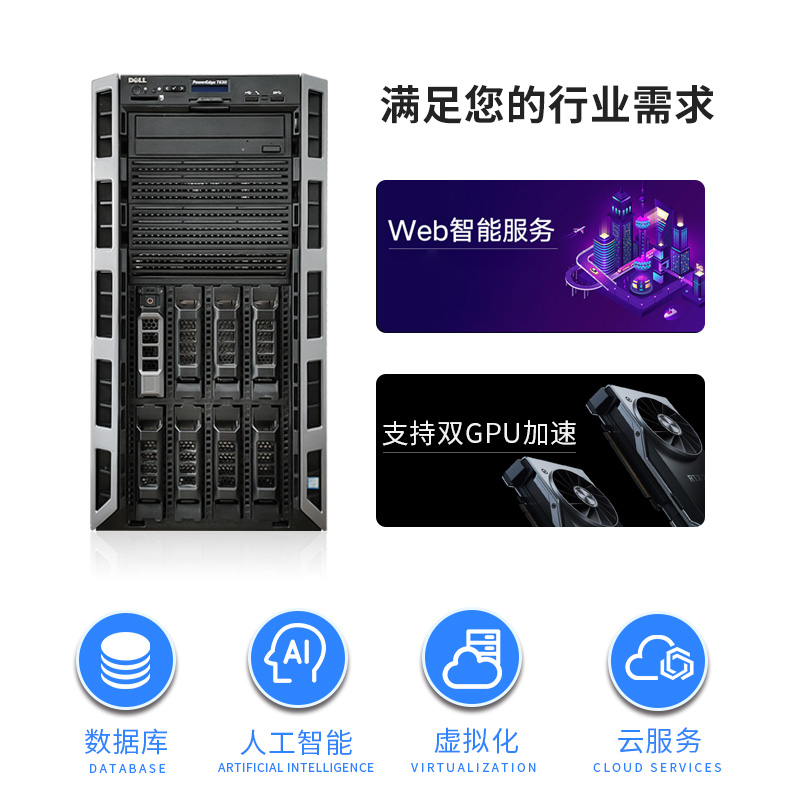 戴爾T系列服務(wù)器 高性能數(shù)據(jù)處理與存儲解決方案